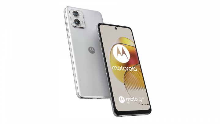 Motorola moto g73 5G And13 Lucent White 2