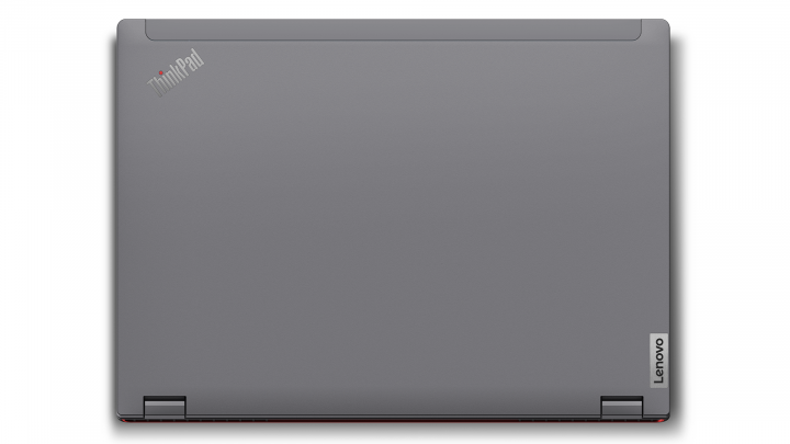 Mobilna stacja robocza Lenovo ThinkPad P16 G1 W11P Storm Grey - widok klapy