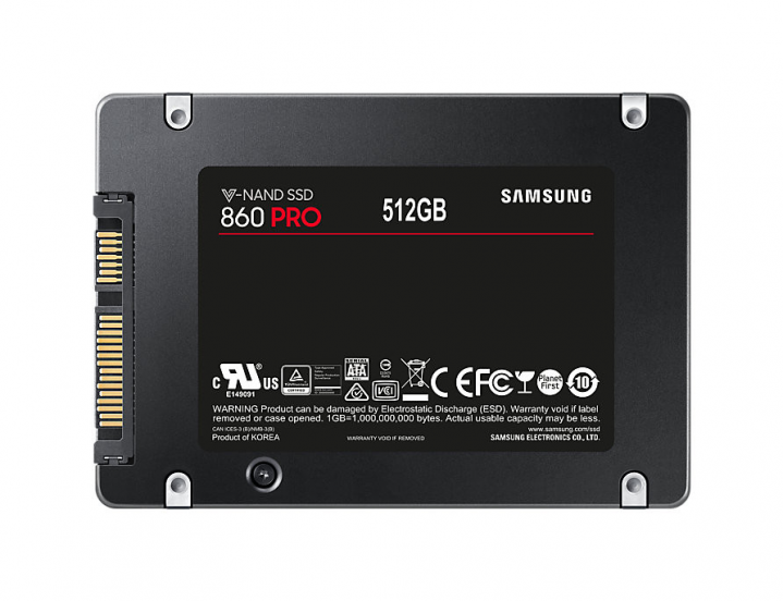 Dysk SSD Samsung 860 PRO 512GB MZ-76P512BEU 2,5