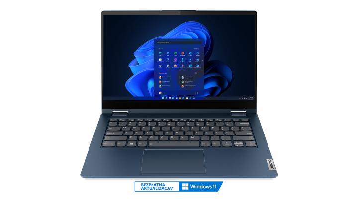 Laptop Lenovo ThinkBook 14s Yoga niebieski W11P