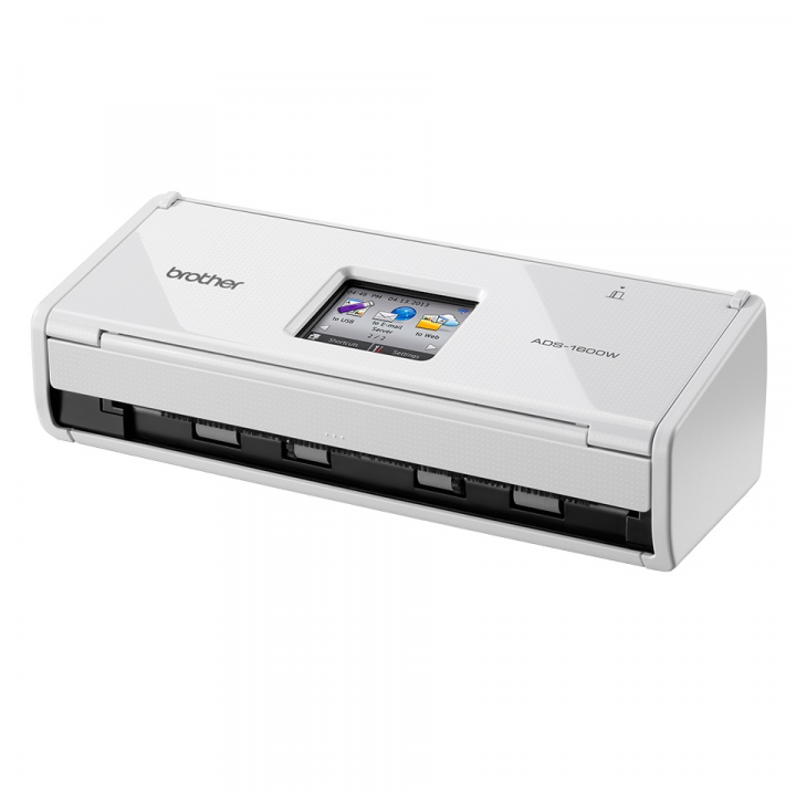 Skaner Biurowy Brother ADS-1600W - widok frontu prawej strony