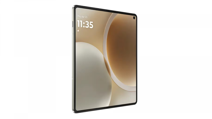 Smartfon Motorola razr Fold bok przodem