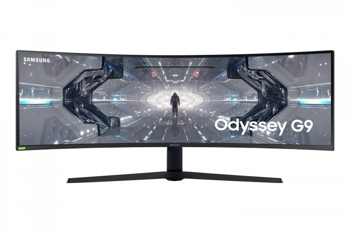 Monitor Samsung LC49G95TSSUXEN - widok frontu