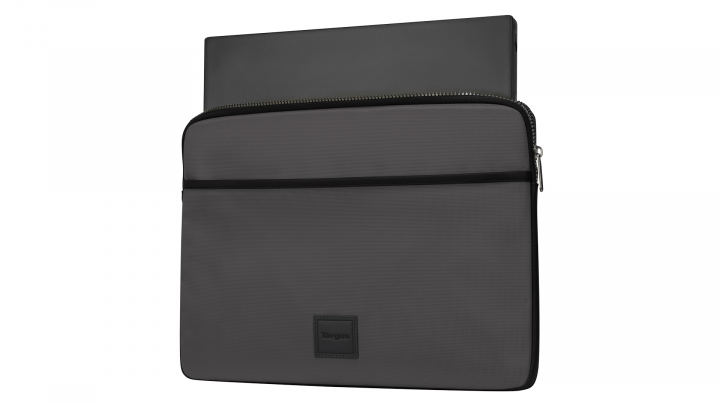 Etui do laptopa Targus Urban Sleeve 14 TBS93404GL szare - przód front lewy1