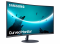 Monitor Samsung LC24T550FDUXEN - widok frontu lewej strony