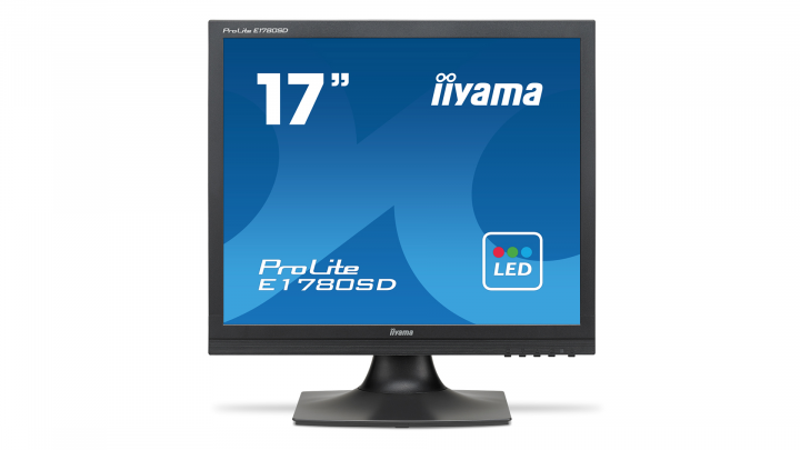 Monitor IIYAMA ProLite E1780SD-B1 - widok frontu