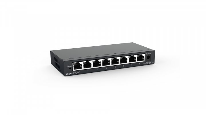 Switch Ruijie Reyee RG-ES108GD 8-port GE Ext PSU 3