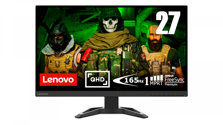 Monitor Lenovo G27q-30 27 QHD 165Hz 66E8GAC2EU - widok frontu2