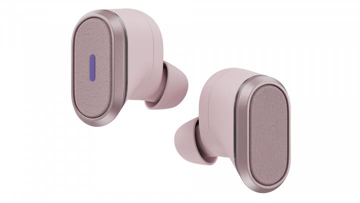 Słuchawki bezprzewodowe Logitech Zone True Wireless MS Teams różowe 985-001090
