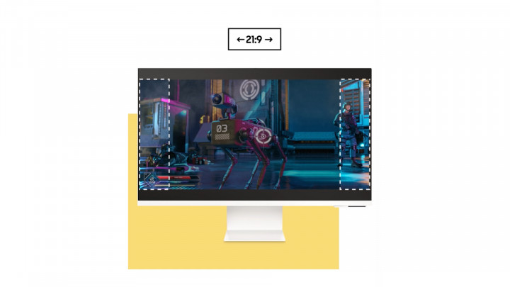 Samsung Smart M8 format 21:9