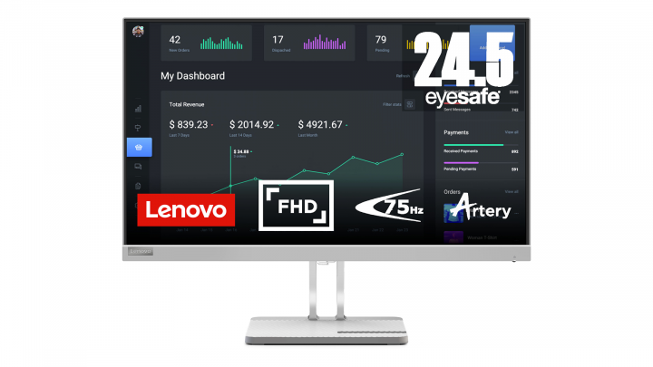 Monitor Lenovo L25e-40 67ADKAC4EU 1