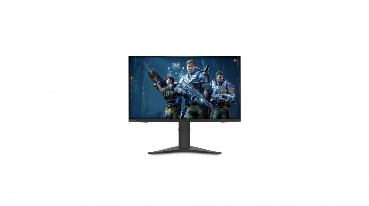 Monitor Lenovo G27c-10 czarny - widok frontu