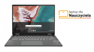 Laptop 2w1 dla Nauczyciela Lenovo IdeaPad Flex 5 Chrome 14IAU7 82T5002KPB i3-1215U Touch 14" WUXGA 8GB 256SSD Int ChromeOs