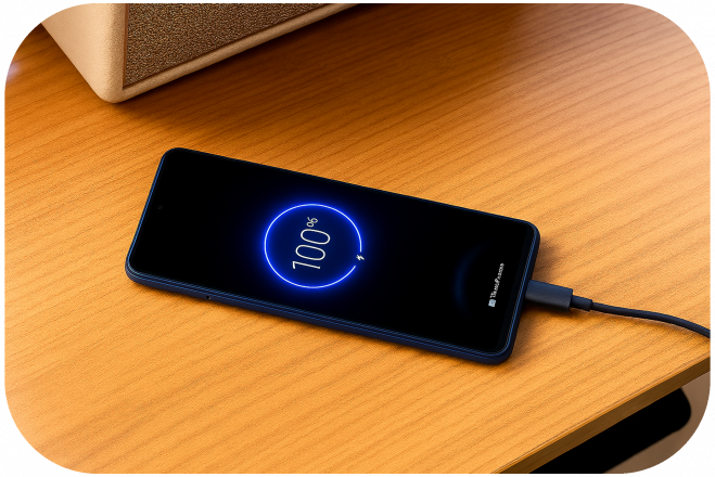 Smartfon Motorola moto g17 Power Stalowy 5