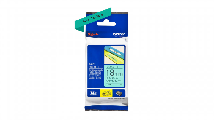 Taśma Brother TZE-741 - opakowanie