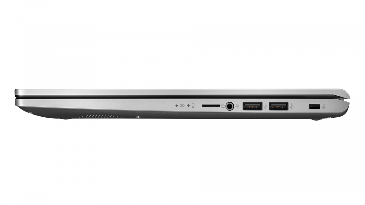 Laptop Asus VivoBook M509DA srebrny - widok prawej strony