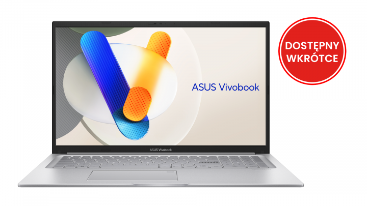 Laptop ASUS Vivobook 17 X1704VA NoOS Cool Silver FPR Soon