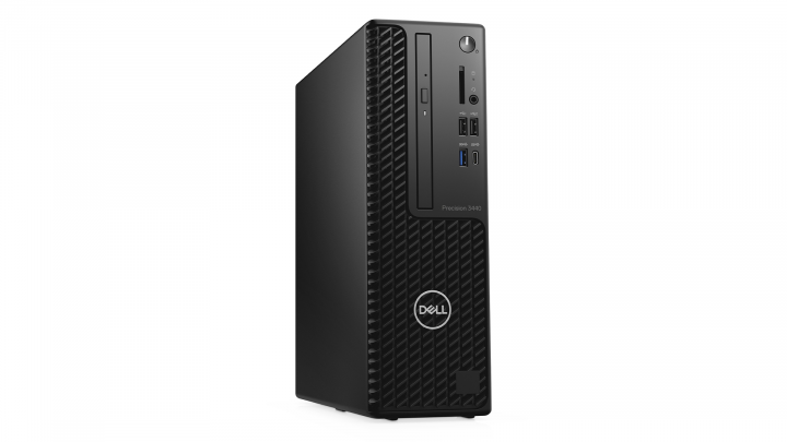 Stacja robocza Dell Precision 3440 SFF - widok frontu lewej strony