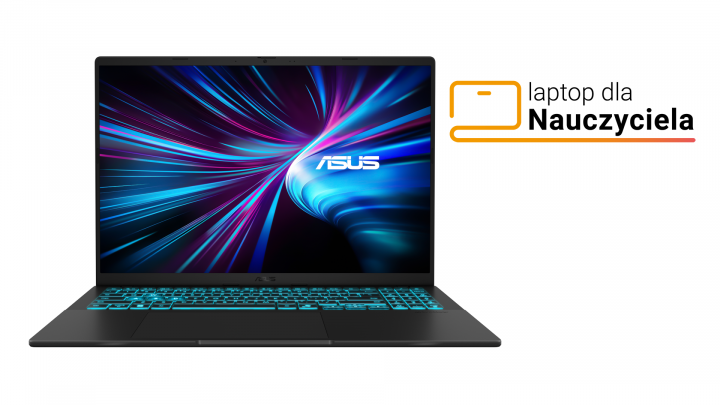 Laptop ASUS V16 V3607VM (BK keyb) Black BON 3