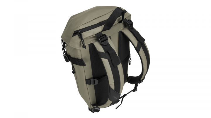 Plecak do laptopa Targus Sol-Lite TSB97102GL 156 oliwkowy - tył prawa strona
