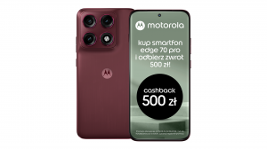 Smartfon Motorola edge 70 Pro PBC20017RO Helio 25P 6,78" 144Hz 8GB 256GB 5G DS And16 bordowy