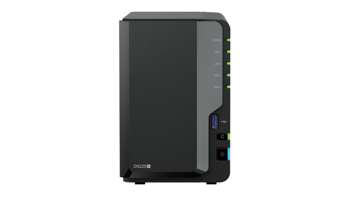 Serwer NAS Synology DS225+ + 2x Dysk HDD 3