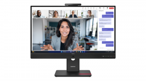 Monitor Lenovo ThinkVision T27QD-4v 64B8UAT1EU 27" QHD IPS Hdmi DP Usb-C 100W RJ45 Camera AI