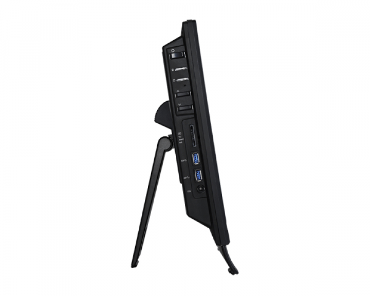Komputer AiO MSI PRO 16T 7M - widok lewej strony