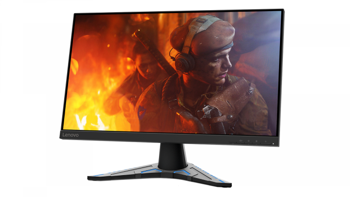 Monitor Lenovo G24qe-20- 23.8 QHD 66E0GAR1EU - widok frontu prawej strony