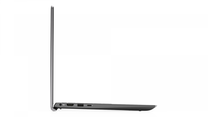 Laptop Dell Vostro 5402 szara pokrywa - widok lewej strony