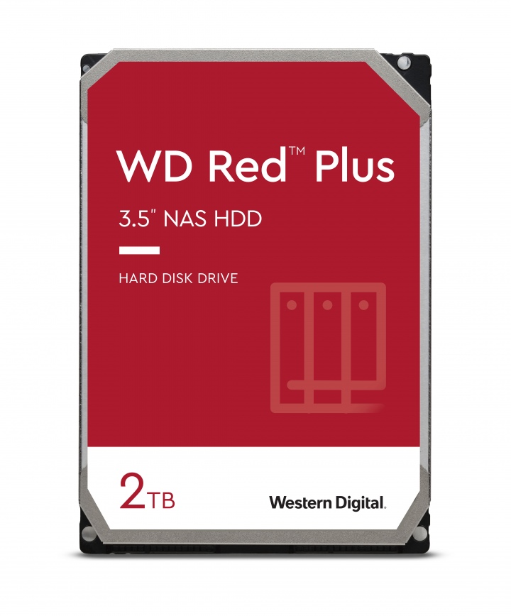 Dysk HDD WD Red Plus 2000GB 3,5