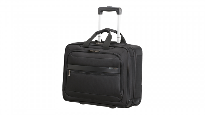 Walizka do laptopa Samsonite Vectura Evo CS3-09-011 173 czarna - przód front lewy