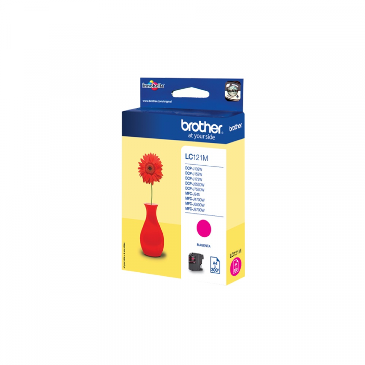 Tusz Brother LC-121M purpurowy