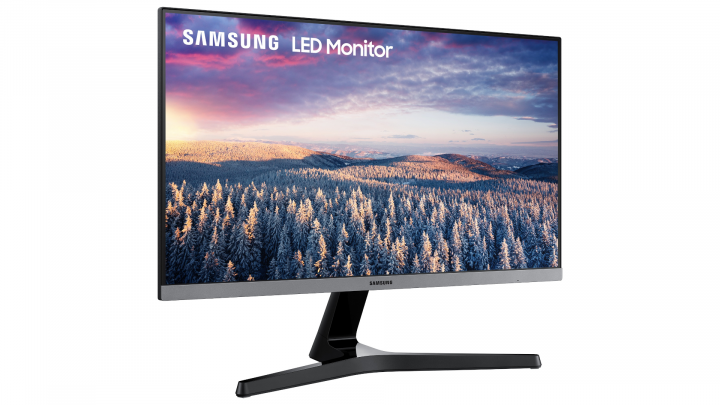 Monitor Samsung LS24R350FZUXEN - widok frontu lewej strony