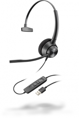 Słuchawki przewodowe HP Poly EncorePro 310 Mono USB-A - 767G1AA