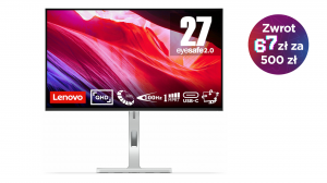 Monitor Lenovo L27h-4A 67C0UAC6EU 27" WQHD 100Hz USB-C Dock 75W