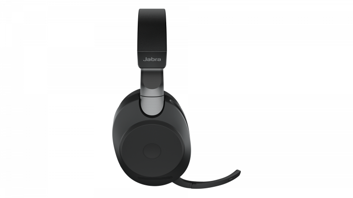 Zestaw słuchawkowy Jabra Evolve 2 85 UC Stereo Stand Black - widok prawej strony