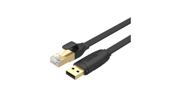 Kabel UNITEK RJ-45 na USB-A 1,8m Y-SP02001B 2