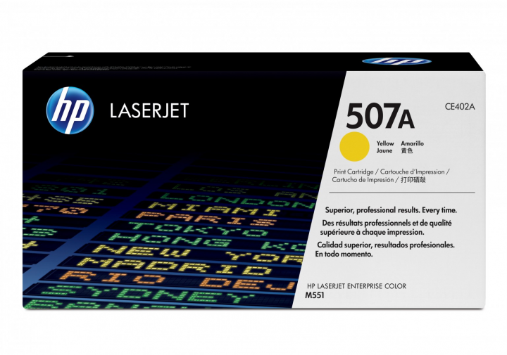 Toner HP 507A żółty CE402A