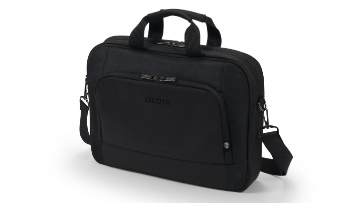 Torba do laptopa DICOTA Top Traveller BASE 17 3 D31671 czarna przód lewa strona