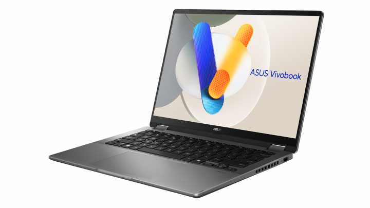 Laptop 2w1 ASUS Vivobook 14 Flip OLED TP3407SA Touch W11H Matte Gray Copilot 3