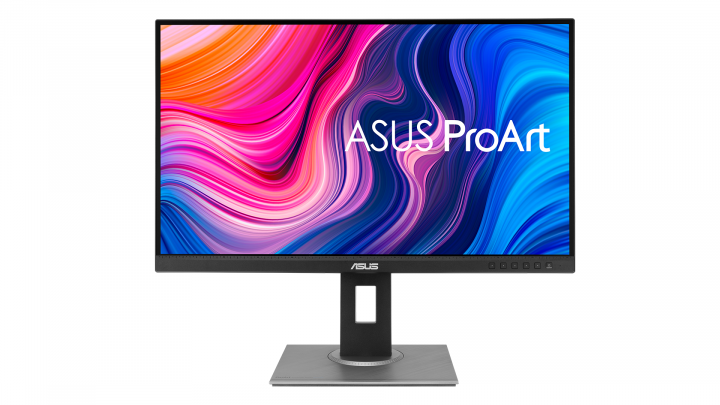 Monitor Asus PA278QV czarny - widok frontu