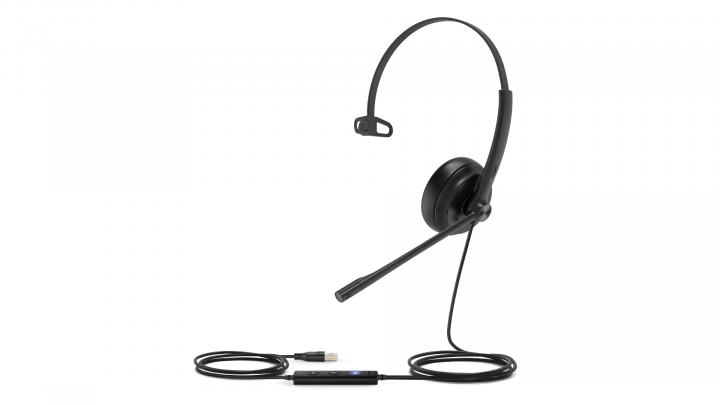 Słuchawki przewodowe z mikrofonem Yealink UH34 SE USB-A MS Mono - 1308031 3