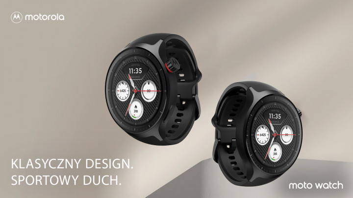 Smartwatch Motorola Moto Watch czarny 1