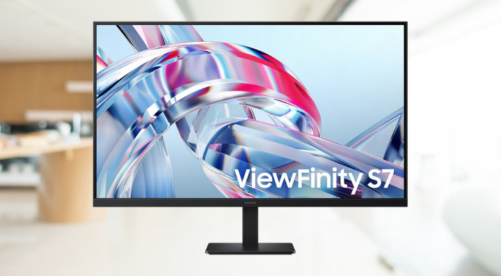 Monitor ViewFinity S7 32 4K UHD S70H LS32H704EAUXEN front