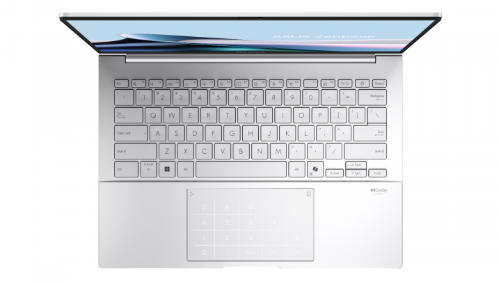 Laptop ASUS Zenbook 14 srebrny Copilot 6