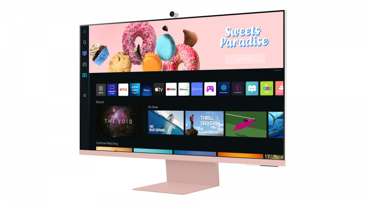 Monitor Samsung Smart M8 LS32BM80PUUXEN - widok frontu prawej strony2