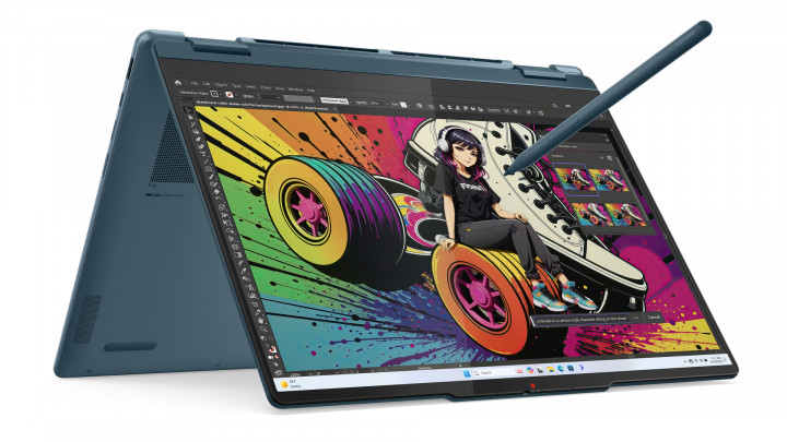 Laptop 2w1 Lenovo Yoga 7 14AKP10 W11H Tidal Teal + Etui i rysik w zestawie 3