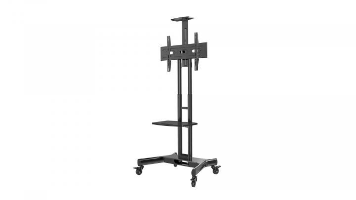 Stojak mobilny z półką Neomounts NM-M1700BLACK od 32" do 75" 50KG 1