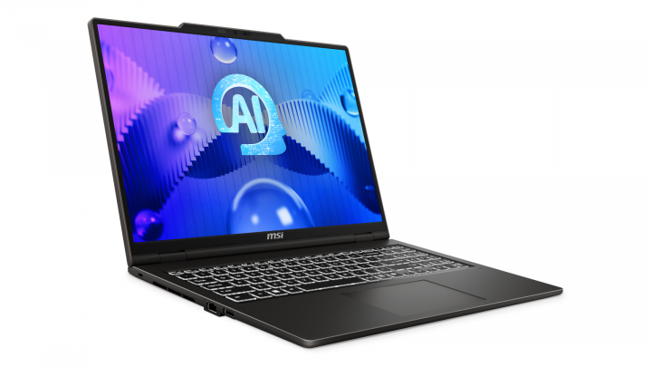 Laptop MSI VenturePro 16 AI A1V OLED NoOS (White BK) Solid Gray 2
